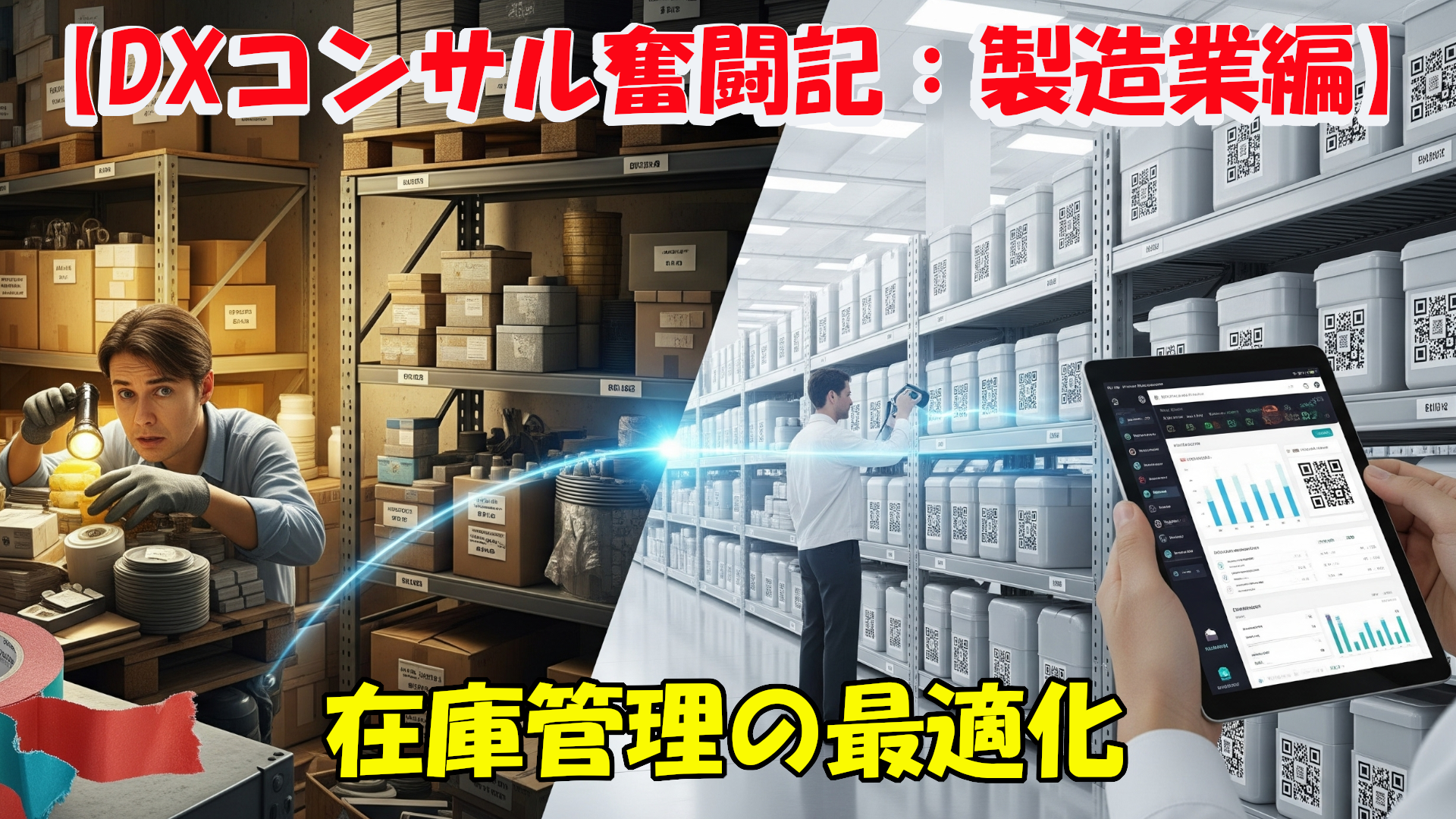 【DXコンサル奮闘記：製造業編】全国シェア80%の老舗企業を支える在庫管理・経理の最適化