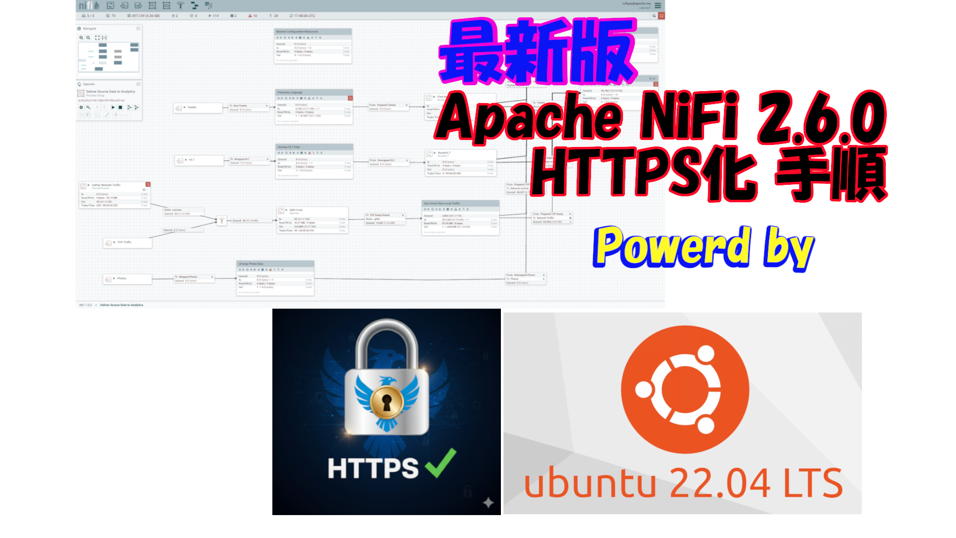 Apache NiFi 2.6.0のHPPTS化
