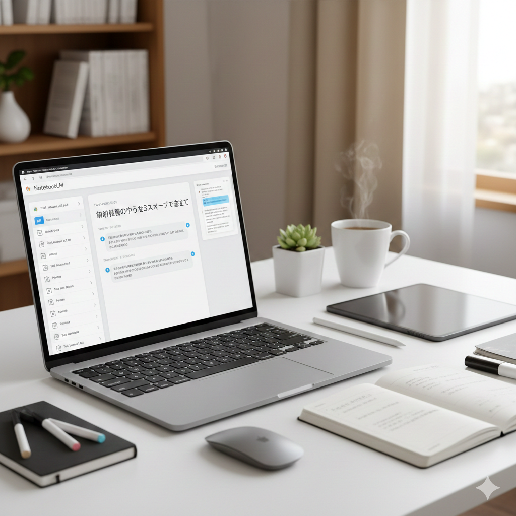 【初心者向け】NotebookLMでマニュアルをAI化！セットアップから便利な使い方まで徹底解説