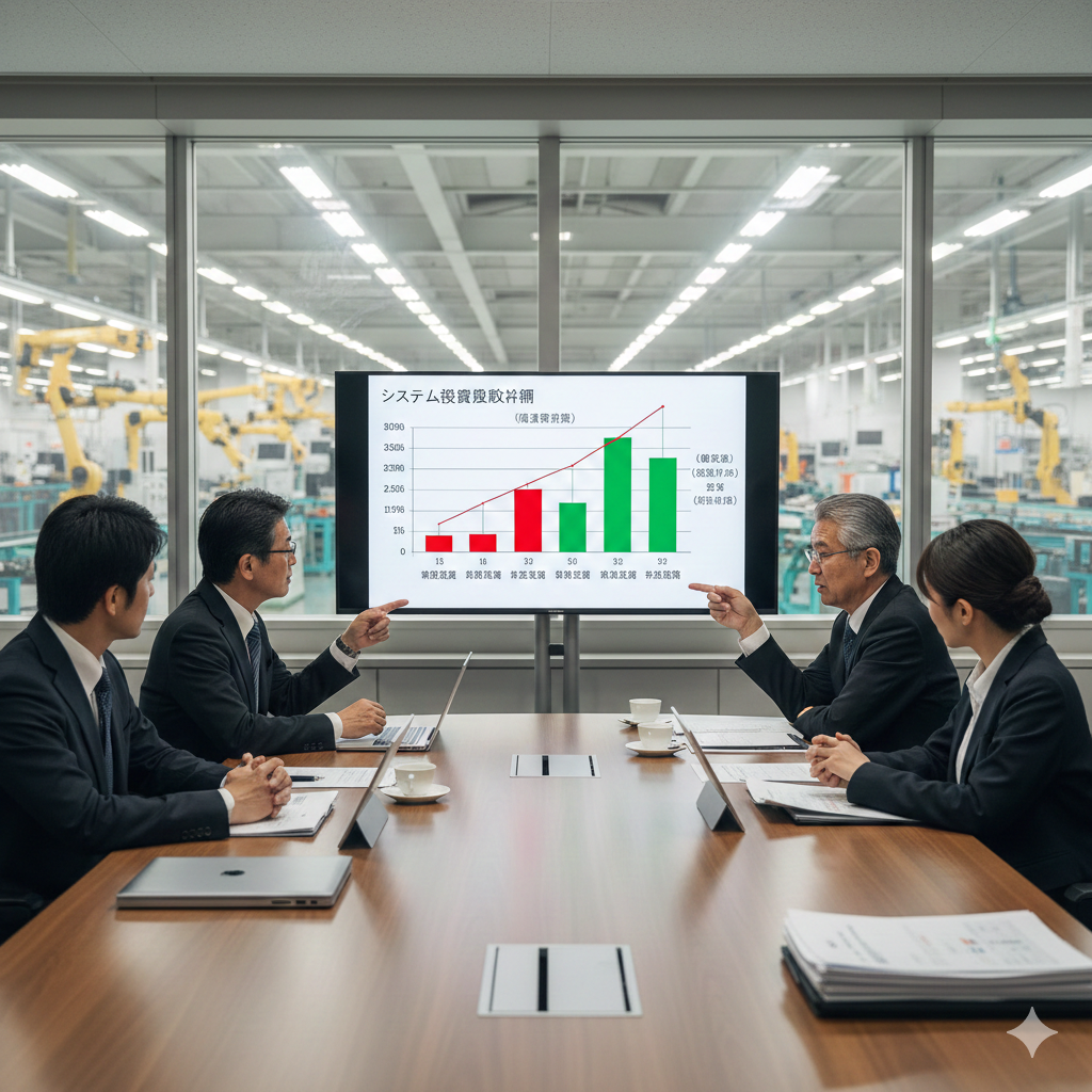 【DXコンサル奮闘記】自動車部品メーカー編🚗💨システムはインフラか投資か。DXコンサルが学んだ「経営のモノサシ」