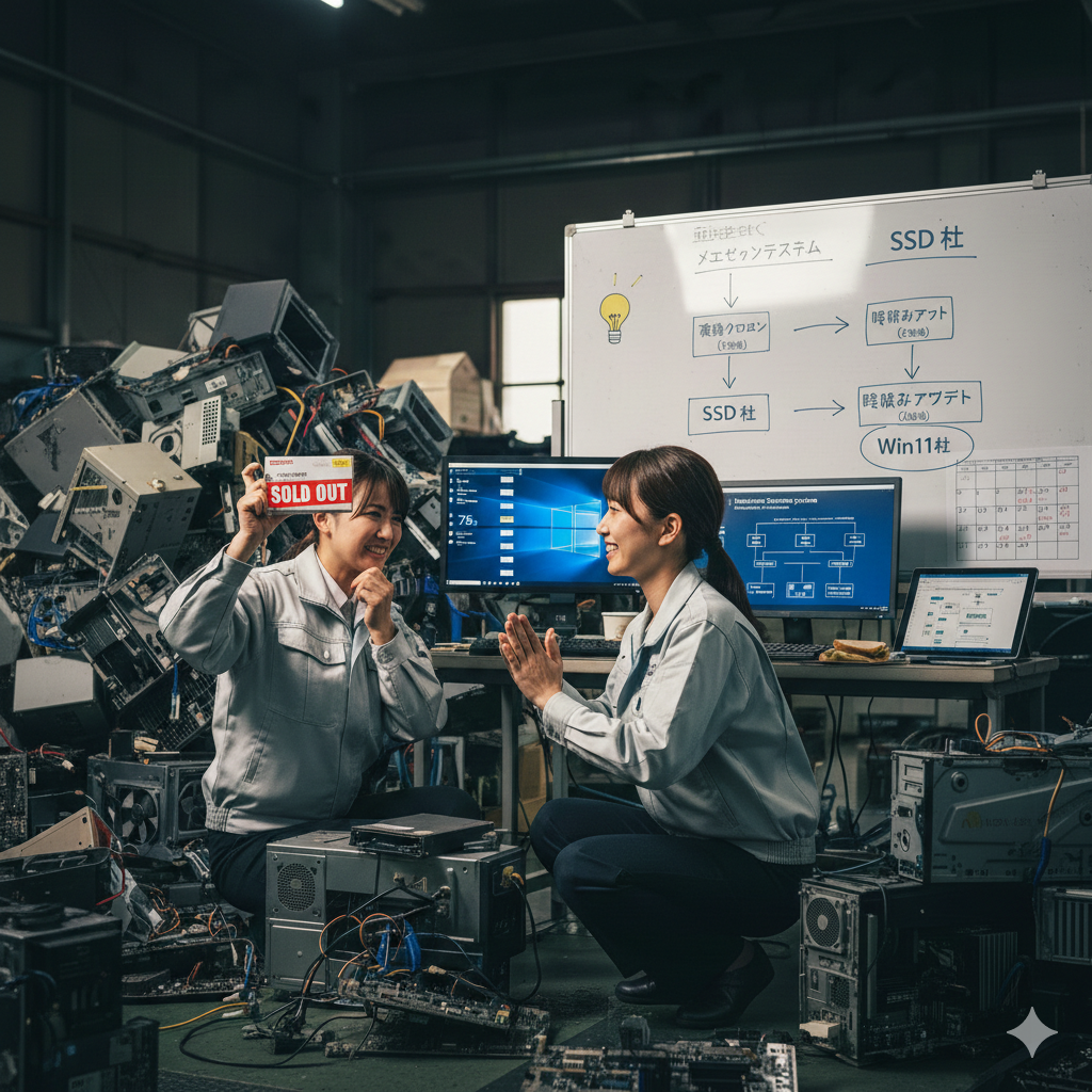 【DXコンサル奮闘記】自動車部品メーカー編🚗💨：Win11移行は「段取り」が9割！