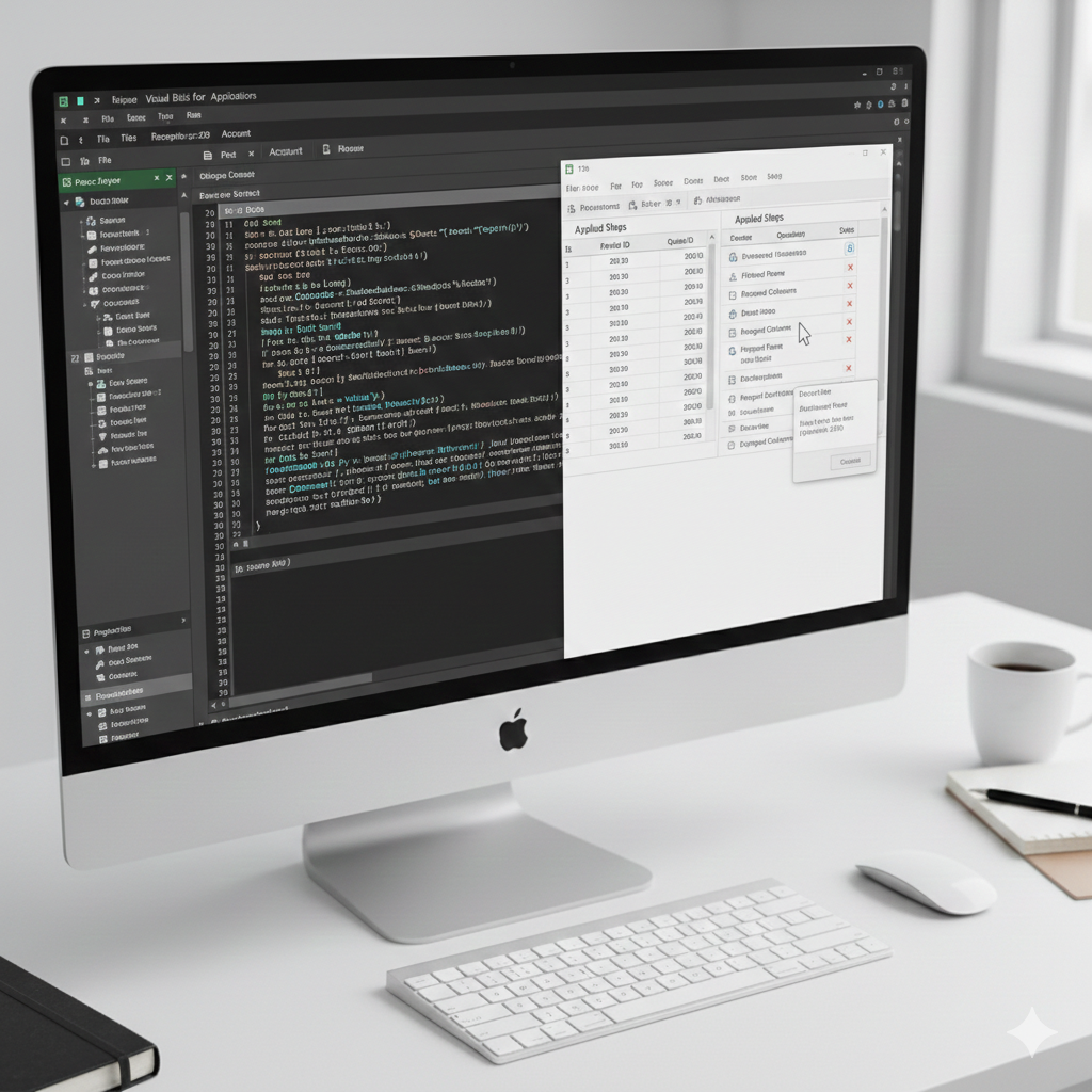 マクロを書く前に知っておきたい！Power Queryがデータ加工においてVBAより優れている3つの理由